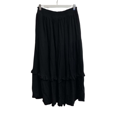 City Chic Womens  Size XS Maxi Devine Skirt Black  