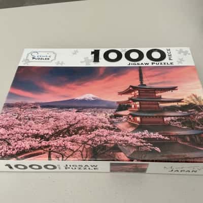 Scenic puzzles 1000 piece jigsaw Mt. Fuji