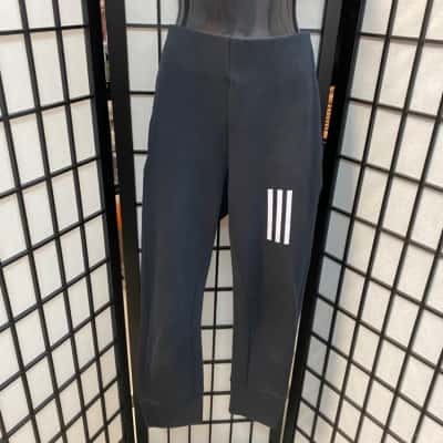 Adidas Unisex  Size L Track Pants Black  