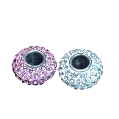 Womens Charms Pink/Sterling Silver 925/White