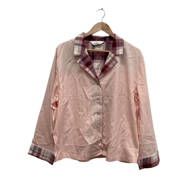 Peter Alexander Long Sleeve Pyjama Top  Size S 