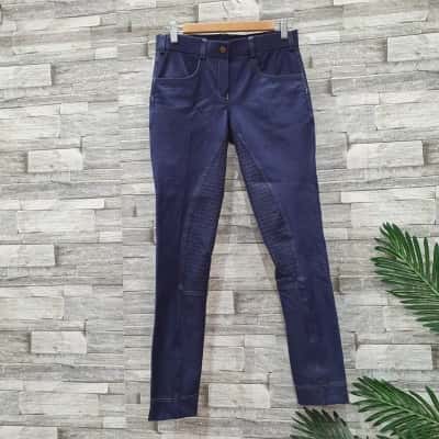  Womens  Size 8 Regular Fit Jeans Black  / Blue 