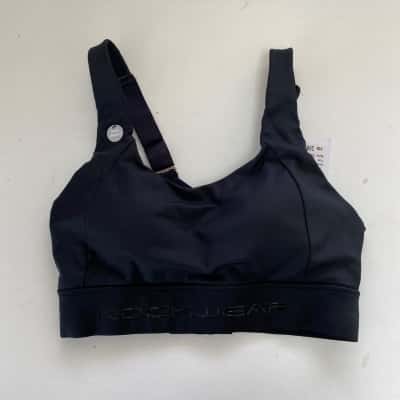 Rockwear Black Hi Zen Bra   Size 12 