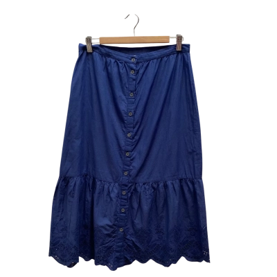 Seed Heritage Womens  Size 10 Navy Blue Skirt 