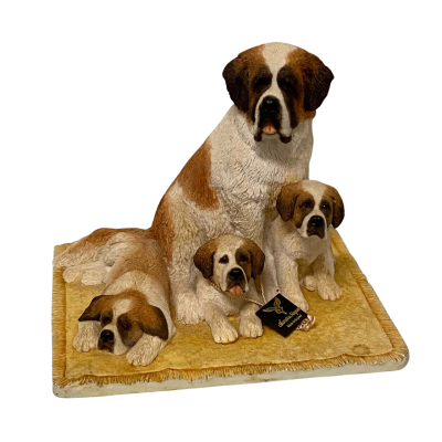 Sherratt & Simpson Saint Benard Dogs -  Figurine