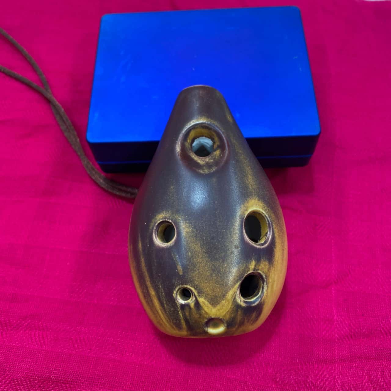 Small Clay Ocarina Necklace (s)