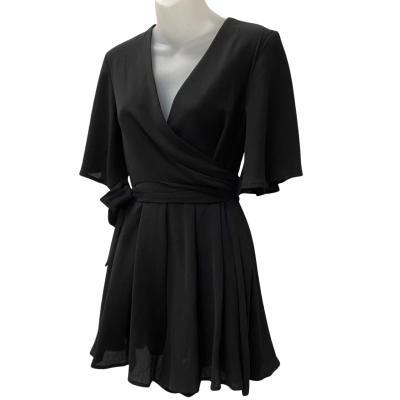 Dream House Women's Black Playsuit Size 8