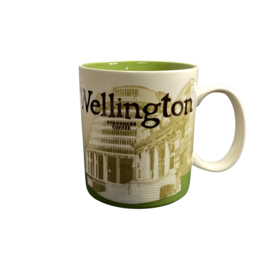 Starbucks "Been There Series" coffee mug - Wellington, New Zealand. 