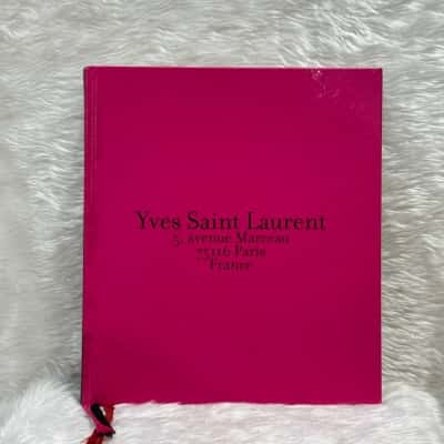 Yves saint Laurent coffee table book