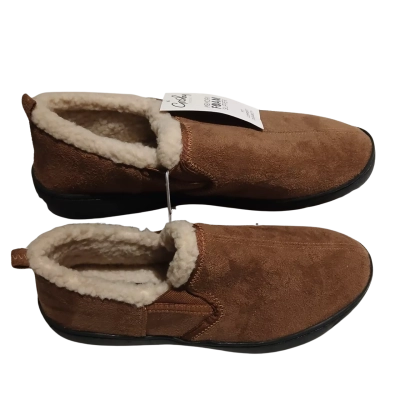 Grosby Men's Size 11 Slippers Brown 