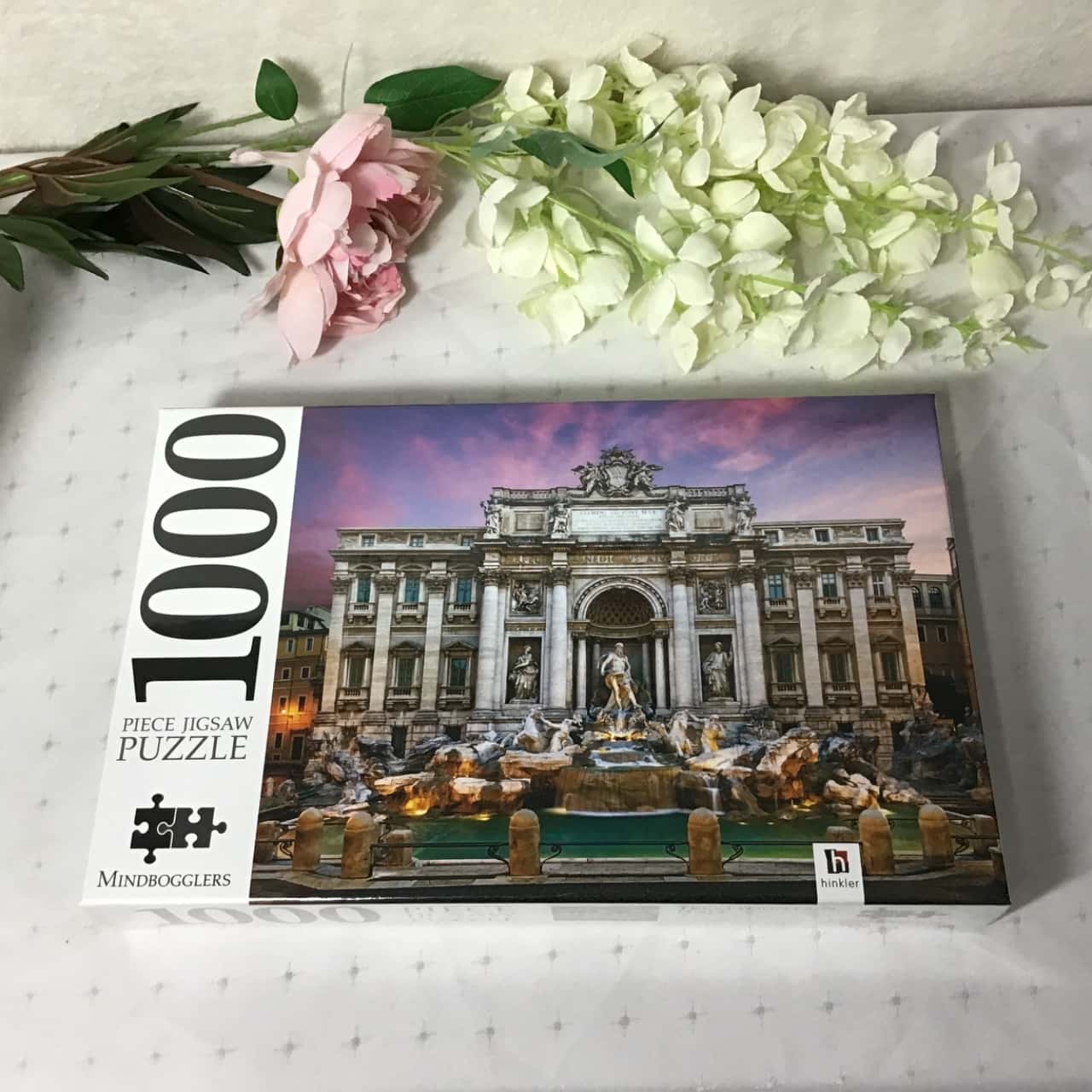 Puzzle 1000 Pezzi Fontana Di Trevi, Roma: Mindbogglers Jigsaw Per Adulti