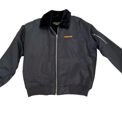 Liebherr Mens  Size 3xl- 117R,Front Zipper Black  Jacket