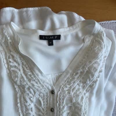 Jump brand - Womens  Size 10 White long sleeve