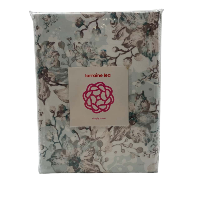 Lorraine Lea Kalina Super King Quilt Cover Set Pretty Floral Pattern Manchester