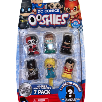 DC Comics Ooshies- Pencil Toppers-Sealed-Box Num 75924