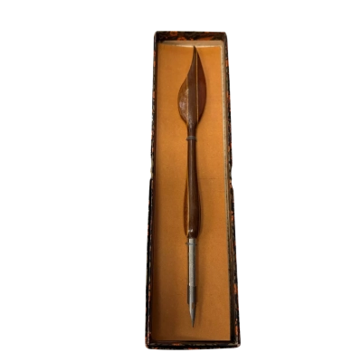 Eagle Pencil Co. Wooden Quill Pen