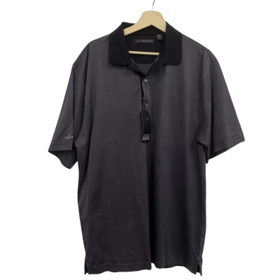 Greg Norman Mens  Size L Polo Shirt Grey 