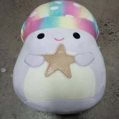 Squishmallow Plush - Mahdi the Mushroom w/Star