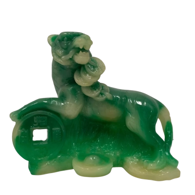 Feng Shui Decor Chinese Lion Green M