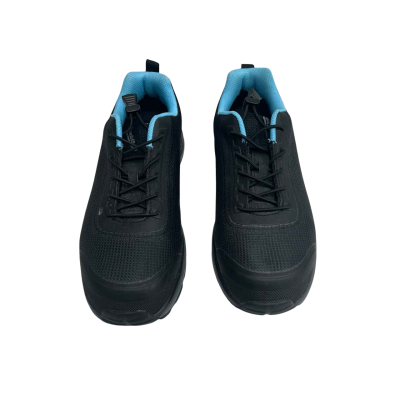 Blundstone Steel Cap Work Shoes Size 39.5 Black  / Blue 