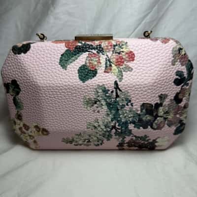 Olga Berg Womens Clutch Pink  