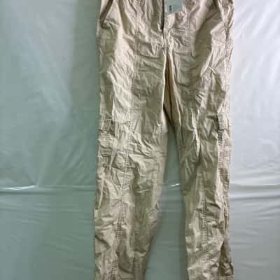 Supré Womens Size 10 Cargo Pants Beige BNWT