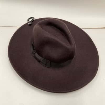 New - Piper - Mens 100% Wool Hat - Size: One Size (Approx. 57cm Circumference )- Brown 