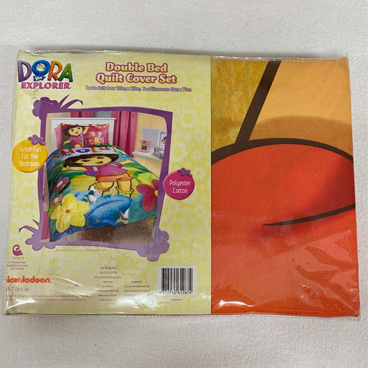 Dora the Explorer Double Quilt Cover Set with 2 Pillowcases (s)