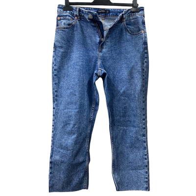 Decjuba Womens  Size 12 Cropped Jeans Blue 