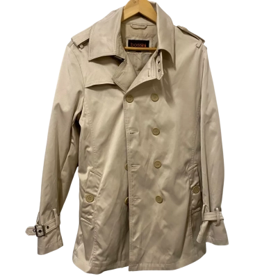 bossini Womens  Size XL Trench Coat Beige 