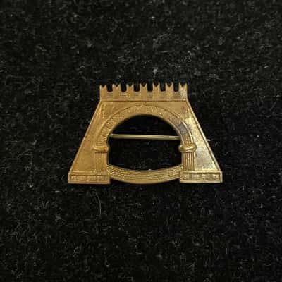 Girl Guide Bombay India State Badge Lapel Pin