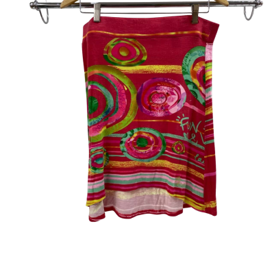Desigual Women's Skirt Size L Pattern 