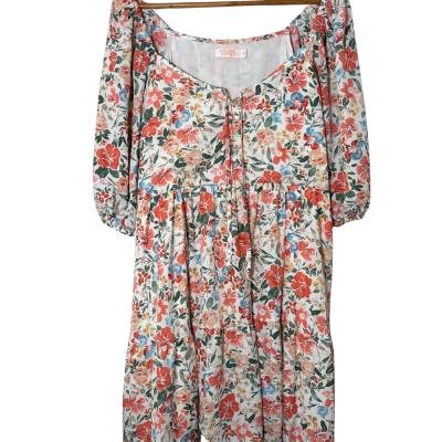 Orange Sherbet Women’s size 12 Floral pattern dress