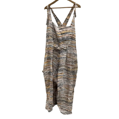 Banana Blue Womens  Size XXL Sleeveless Jumpsuit Multicoloured 
