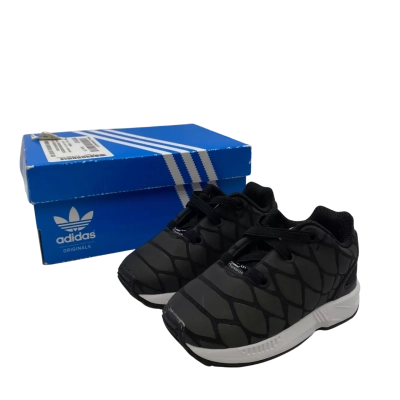 Adidas ZX FLUX Kids  Size 19 (EUR) 3 (UK) 4 (US)Shoes Black  Shoes in Box