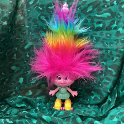 Dreamworld Trolls Party Hair Poppy Doll