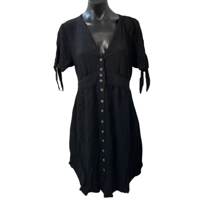 Just Jeans Womens  Size 14 Casual Dress Black  