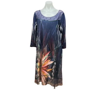 David + Jessie Womens Size M Casual Dress Multicoloured / Pattern 