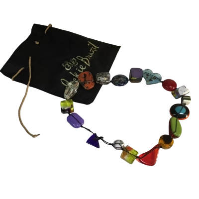 Jackie Brazil Resin Necklace as pictured 
