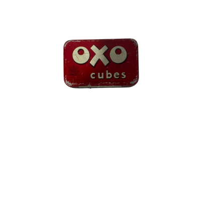 Oxo cubes tin