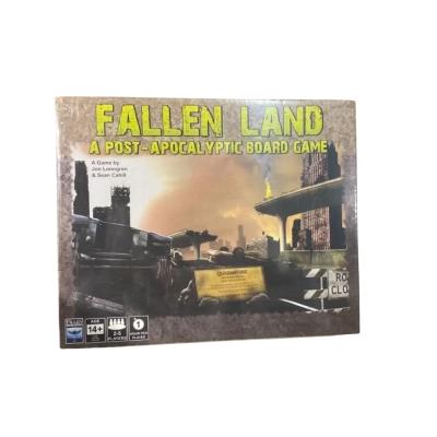 Fallen Land A Post-Apocalyptic Board Game - Sealed