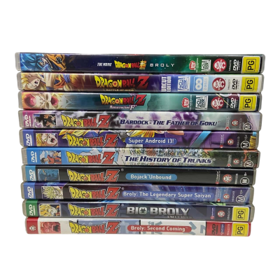 Dragonball Z/Super Movie Bundle (DVD, 2001-2018) R4