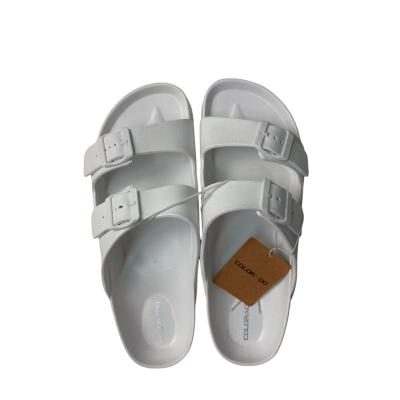 NEW Colorado Womens Slides Size 42 White 