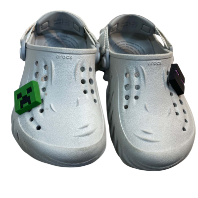  Unisex  Size 13 Crocs Echo Clogs Mens Desert Grass