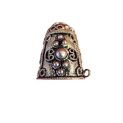Vintage Mexican Filligree Design - Savi 925 Sterling Silver Thimble