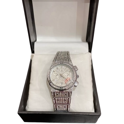 Longbo Brand Iced Out Watch
