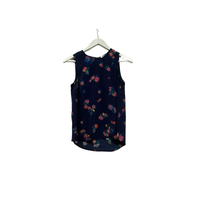 Marcs Womens Sleeveless Top Floral / Navy Blue 