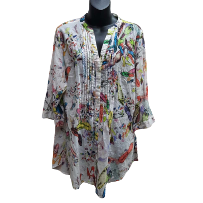 MALVIN Hamburg Germany Size 46/AUS12 - M Long Line Shirt Tunic