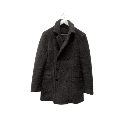 Zara Man Mohair Mens  Size M Winter Jacket Grey 