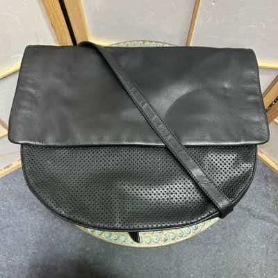 ELK Women's Leather Cross Body Bag Black  